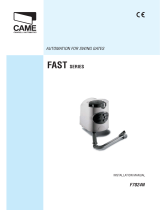 CAME FAST Series Installation guide