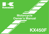 Kawasaki KXF 450 Owner's manual