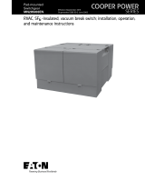 Eaton COOPER POWER SERIES Operating instructions