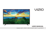 Vizio D55-F2 User manual