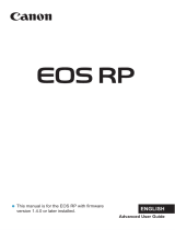 Canon EOS RP User guide