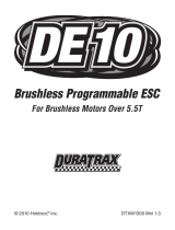 Duratrax DE10 User manual