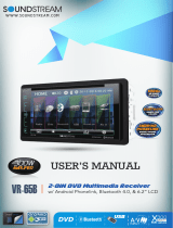 Soundstream VR-65B Headunit User manual