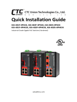 CTC Union IGS-402F?4PH24 Quick Installation Manual