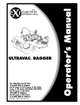 Exmark ULTRAVAC BAGGER User manual