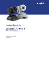 VADDIO ConferenceSHOT FX Installation guide