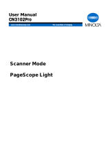 Minolta CN3102PRO User manual