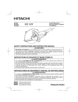 Hitachi CC 12Y User manual