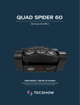 Ampro TECSHOW MOVING QUAD SPIDER User manual