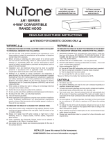 Broan-NuTone AR1 Series Installation guide