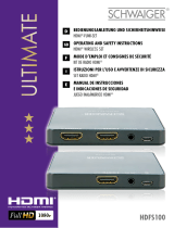 Schwaiger HDFS100 Series User manual