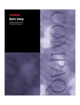 Compaq 356010-002 - Deskpro EP - 6300 Model 4300 Quick Setup Manual