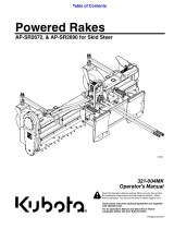 Kubota AP-SR2690 User manual