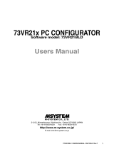 M-system 73VR21BLD User manual