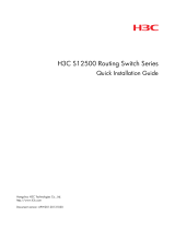 H3C S12500 Series Quick Installation Manual
