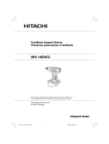 Hitachi WH14DAF2 User manual