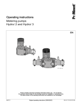 ProMinent Hydro 3 Series Operating Instructions Manual