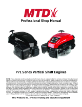 MTD P71 Series Shop Manual