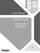 Haier HVF430VS User manual