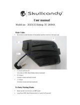 Skullcandy Giro Bluetooth User manual