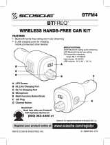 Scosche BTFREQ Bluetooth FM Transmitter BTFM4 Owner's manual