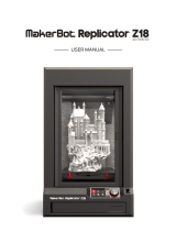 MakerBot Replicator Z18 User manual