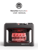 MakerBot Replicator+ Desktop 3D Printer User manual