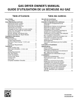 Amana Gas Dryer [W11361424A, W11361425A-SP] User manual