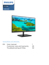 Philips E-line Monitor User manual