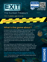 Exit The Game : The Sunken Treasure Rules and User manual
