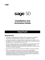 Sage 50 Single computer Installation guide