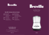 Breville The Mini Wizz BFP100 Food Processor User manual