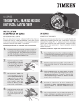 Timken Ball Bearing Housed Unit Installation guide