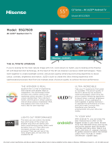 Hisense 55Q7809 4K ULED Quantum Dot TV User manual