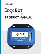 SpotSee SpotBot BLE Shock Watch User manual
