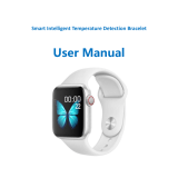 iTime Temperature Detection Smartwatch TB1-T User manual