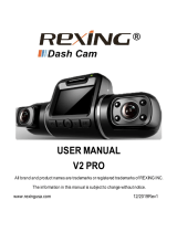 REXING V2 Pro Dash Cam User manual