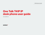 Verizon One Talk T41P IP Desk Phone User manual