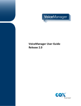 COX Business VoiceManager User guide