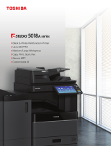 Toshiba e-Studio 5018A Series Blsck & White Multifiction Printer User manual