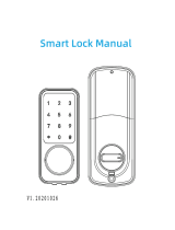 Smart Locks Deadbolt Keyless Entry Door Smart Lock User manual