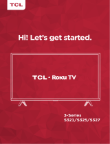 Roku TCL 3-Series TV S321/S325/S327 User manual