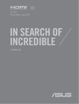 Asus In Search of Incredible E15736 Notebook PC User manual