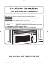 Samsung Over The Range Microwave Oven User manual