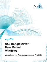 SEH myUTN USB Dongleserver User manual