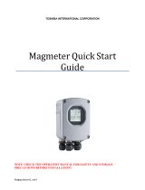 Toshiba Magmeter Installation guide