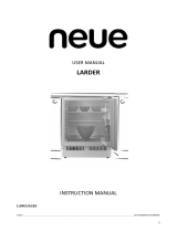 NeueNLB 822/N Integrated Under Counter Fridge