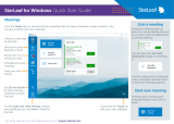 StarLeaf for Windows User manual