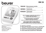 Beurer BM26 Blood Pressure Monitor User manual