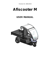 Afiscooter M Afikim Electric Vehicles User manual